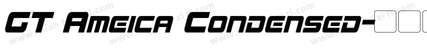 GT Ameica Condensed字体转换